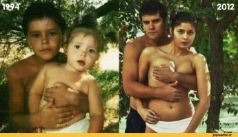 40 самых удачных попыток воссоздать детские фотографии