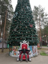 Лето 2018 Великий Устюг усадьба деда Мороза. Дед Мороз есть! Сам видел.