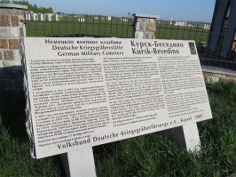 В Курске есть немецкое кладбище, вполне себе ухоженное. Никто не против, есть и есть. Это история, её забывать нельзя.