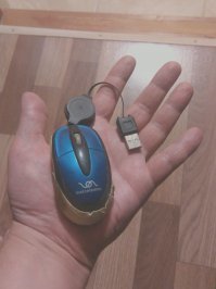 Так у меня, ещё с "плацентой" и "пуповиной" была...
Раздавил "бедненького" эмбриона... Лечил, но он не выжил...
Бл@, для кого такие "мышки делают??? У меня пальцы сводило... (был период - другого ничего не было.)
Мне обычная "мышь" - чуть "малавата будет", но я ж не один в доме. (для себя чуть больше бы взял).