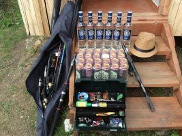 К рыбалке готовлюсь, вот и готов!