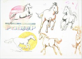 Когда еще не было графических программ, мы разрабатывали логотипы в ручную