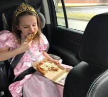 Девушки, которые без ума от пиццы