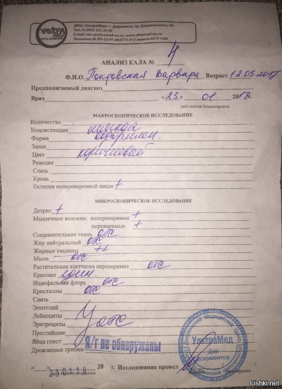 Подробный анализ личности выглядит примерно так: