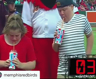 Лично у меня от колы со льдом такой эффект, как у этого парнишки)