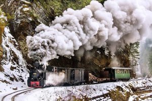 Паровозы в Румынии