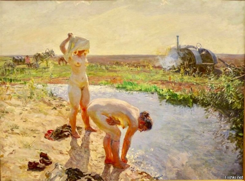 Аркадий Александрович Пластов
«Трактористки», 1943-44 гг.