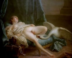 В Помпеях обнаружили эротическую фреску с женщиной и лебедем