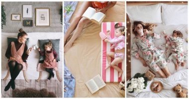 Как же она так чай пьёт и не проливает? :) Или они как мухи к стене приклеены?