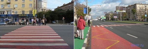 Лять, сколько же еще людей нужно сложить, что бы до ЦОДД досямкало!!! Бессветофорный пешеходный переход, где больше одной полосы в одну сторону, это русская рулетка для пешехода!!!! Увидит водила знак, не увидит!? Сбавит скорость, не сбавит!? Виноват, не виноват!? Какая нахер разница, если в итоге "страйк"!? Москва, улица Яблочкова, двухполоска, с одной и с другой стороны по два лежачих полицейских...Вечер! Иду! Наибок в бедро! Хёнде солярис-такси! Я локтем в капот, башней в лобовуху! Больно ёпрст! Азиат, лет 25ть-сука, опаздывал на вызов, пялил бельмо в навигатор! Вышел, стал капот затирать и щетку теребить....Я ему "леща", он сел и сипался! Домой прихромал, синяк от жопы до колена, и нога не идёт! А на Ленинском проспекте, при четырех полосах, в одну сторону, есть бессветофорные зебры....И скорость разрешенная-80....