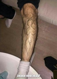 Мужик проснулся
Уже красивый