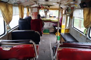 Интересный экземпляр курсирует от станции Власово Талдомский район