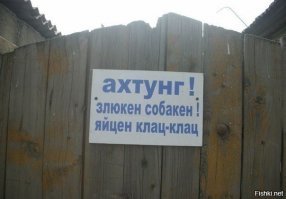 Осторожно, собака!