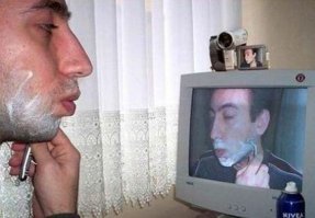 тут не зеркальное отражение, потому мне лично писец как неудобно