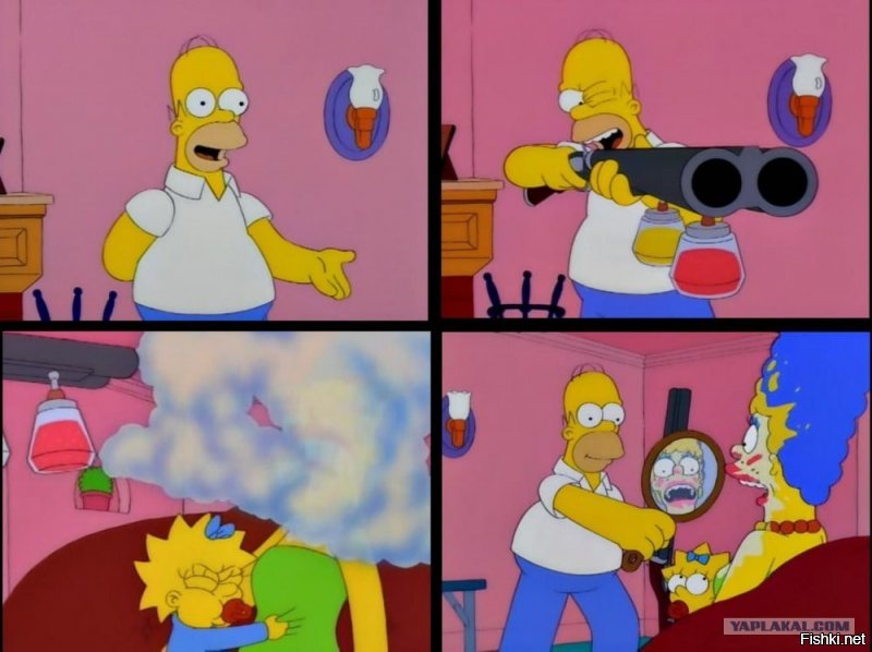 Можно ещё сразу мишень выстрелом рисовать Методом симпсона - заряжавшего макияж в патроны.