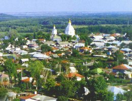 Мой город - это прекрасный пример программы Сталина по изменению климата страны. Почти все леса вокруг  - это посадки тех годов. Вот, на фото из космоса видны ряды деревьев. 
На песчаной почве были высажены сосны, климат стал более мягкий, перестало все продуваться насквозь. 
Да, и в городе посадили много деревьев, город расцвел. 
Вот фотография советского периода. Сравните с дореволюционной.
Никого не удивлю, что за городом давно ничего не сажается. В городе как-то начали понемногу восстанавливать то, что порубили в последние годы. Но объем никакой. Дорого же.