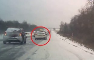 Какое слово напрашивается для этого водителя?