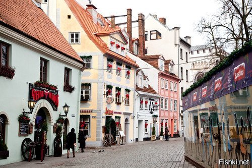 Почти как старый город в Риге