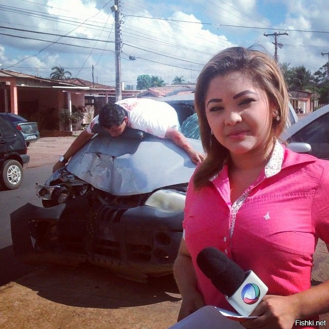 Бразильская журналистка Ленна Коэльо...