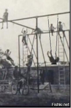 Это качели!