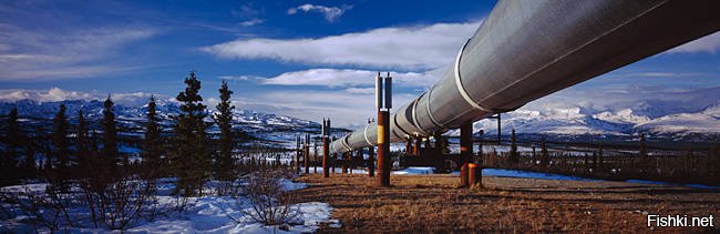 Трансаляскинский трубопровод, Аляска, США