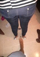 ха-ха! я так своей делал, когда из отдыха домой вернулись! у неё шок не проходил, даже когда я рассказал правду!!