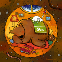 31-го января заканчивается договор с работодателем. Продлевать не будут. Так как запас финансов есть, и жпу морозить не хочется, то перезимую дома, а работу пойду искать ближе к марту.