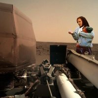 Соцсети жгут: реакция на первые снимки марсианского зонда InSight