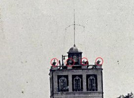 История перезатёрта. Вот как выглядела Москва на момент прихода Наполеона, смотрим на купола.