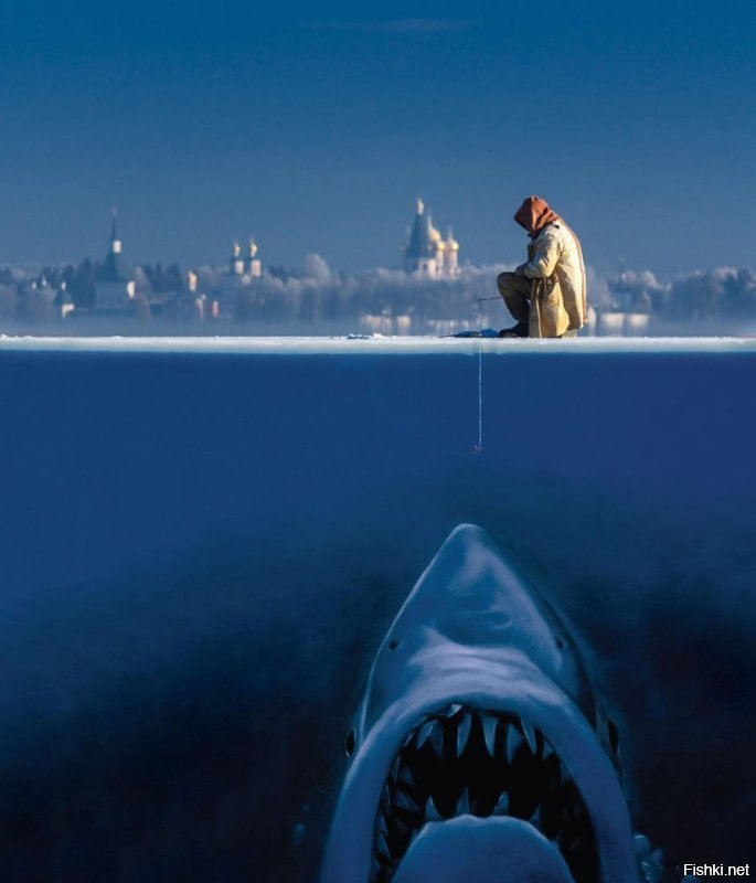 На зимней рыбалке