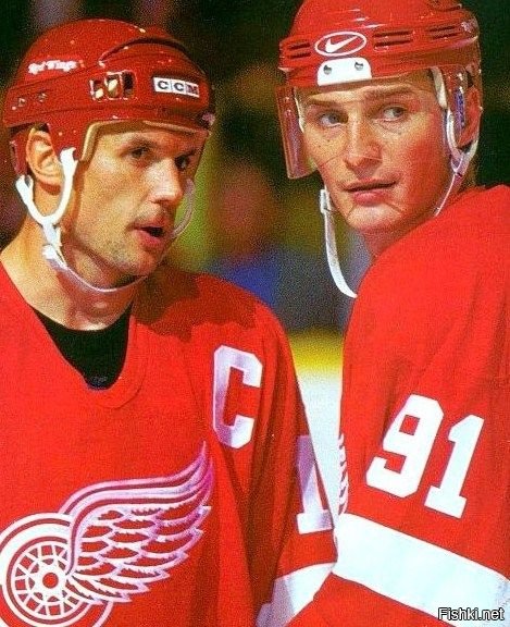 Стив Айзерман и Сергей Фёдоров.