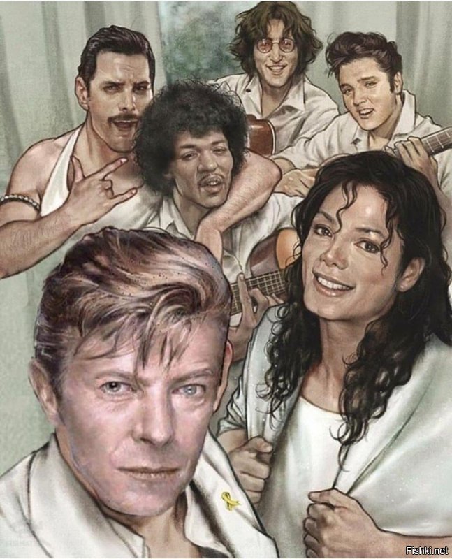 На небесах играет отличная музыка..