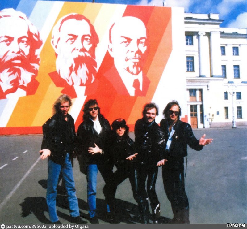 Скорпионс в Ленинграде в 1988...