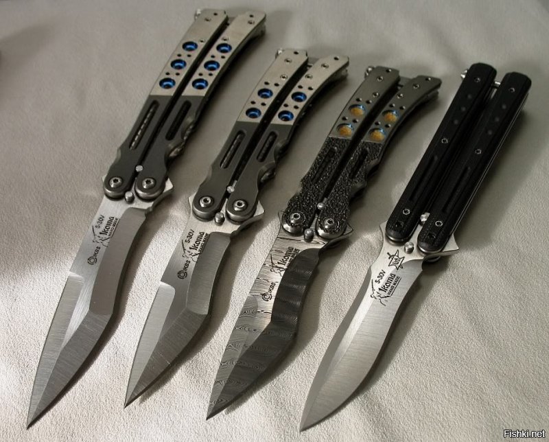 Балисонги бывают и красивыми.. Как и любые ножи)