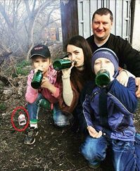 Папа не пьющий ... пиво!