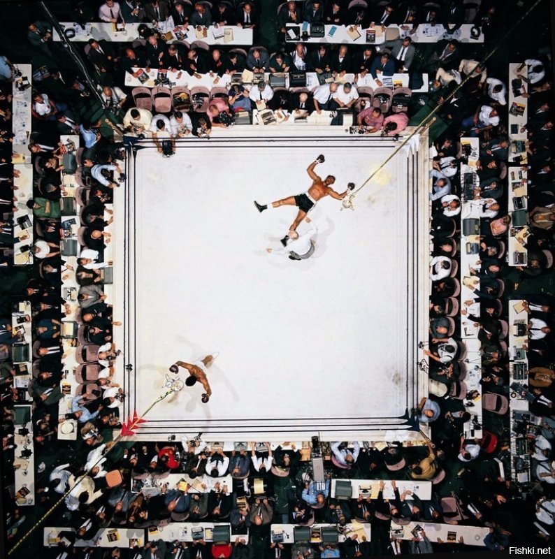 Мухаммед Али нокаутировал Кливленда Уильямса, 1966 год.