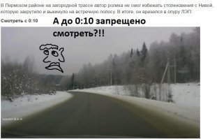 Закрутило, завертело: Нива вылетела на встречку