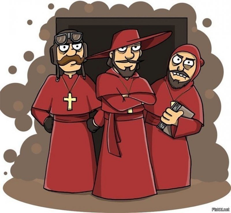 а кто собственно сказал, что у инквизиции скучная жизнь?