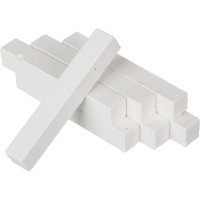 Всегда считал , что мелки делают из мела , а он гореть не может и выглядят мелки так :