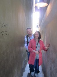 Здесь вроде... А, да! Реклама чешского пива.