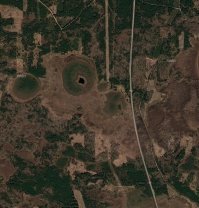 А вот от куда глина летела.  Был такой город Сибирь...