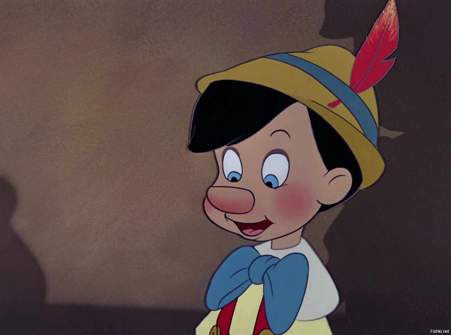 Пиноккио растет нос. Pinocchio 1994.