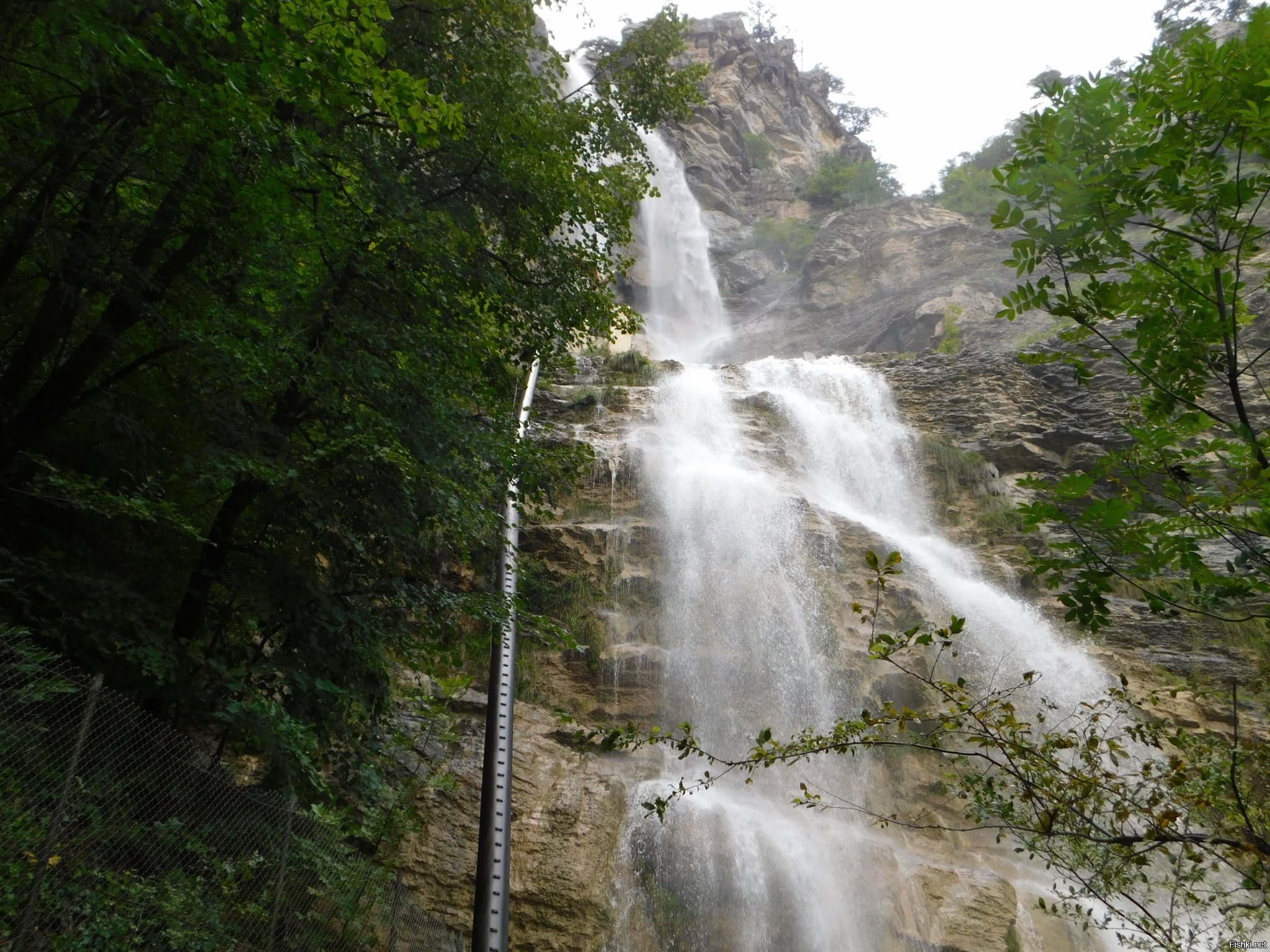 Водопад Учан Су весной