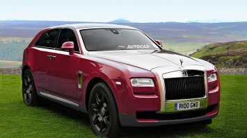 Вы явно отстали от жизни.
Rolls-Royce показал свой первый внедорожник.