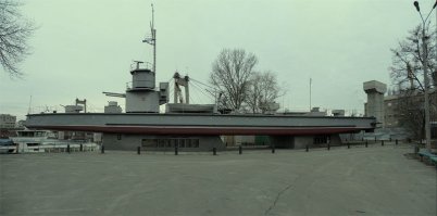 Не Россия, но история наша.

Монитор Днепровской флотилии "Железняков". Памятник на Рыбальском острове в Киеве.