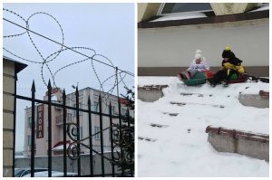 Что за лютый бред??? Как фотография Дубаев (dubai-parks-and-resorts)относится к Челябинску??? Может пригородом стали недавно, а никто и не в курсе??? Как фотография забора стоянки или СТО относится к рядом стоящей школе??? Аффтырь ДБ... Уровень юмора - ПЕТРОСЯН.