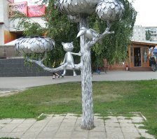 Зимний Воронеж с воздуха