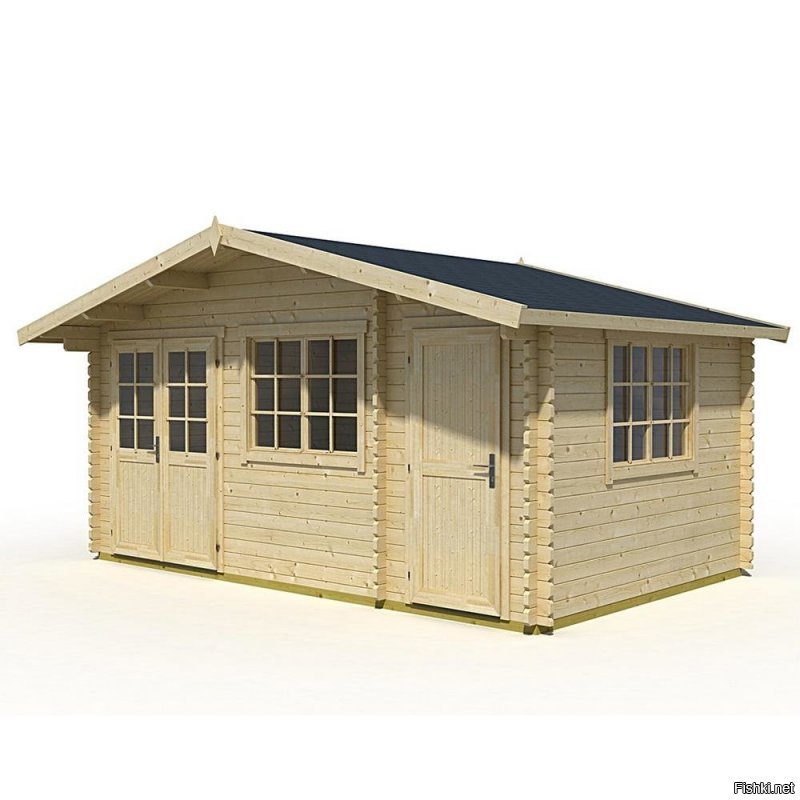 Allwood Estelle 15.91 ft. x 15 ft. x 8.75 ft. Kit Cabin $
5995