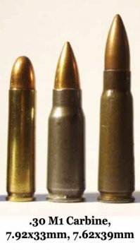 "Кстати, вопреки расхожему мнению МР-44 / StG 44 не являются первыми автоматами в мире. По сути они использовали патрон 7,62 33 мм этот патрон является неким переходным типом от пистолетного к промежуточному; по конструкции и мощности он соответствует револьверным «магнумам», а его тупоконечная пуля с типичной пистолетной баллистикой ограничивала дальность действительного огня оружия под него дистанцией в 300 м."

Автор - долбо...б! 7,62х33 с тупоконечной пулей и "пистолетной баллистикой", это описание американского патрона .30 Carbine, который использовался в карабинах Garand M1! В STG44 применялся патрон 7,92х33, который был вполне себе промежуточным, и его ближайшим аналогом является советский патрон от АК, 7,62х39.