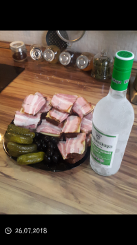 Главный секрет -все подготовить самому и водофку на сутки в морозильник